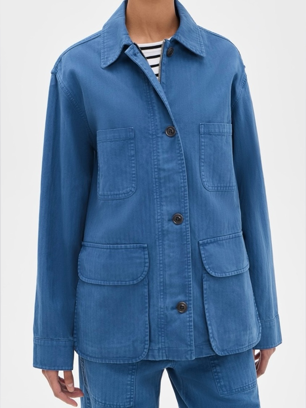 Alex Mills Blue Denim Massie  Work Jacket Unisex